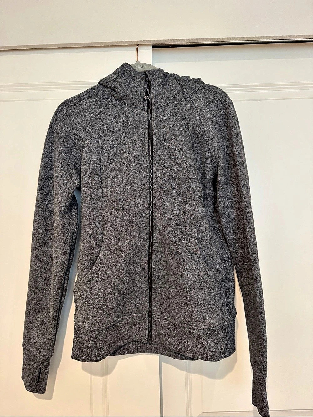 Lululemon Scuba Hoodie Gray Full-Zip Hooded Jacket Size 10